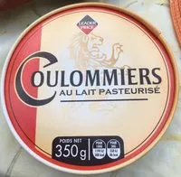 Mängden socker i Coulommiers au lait pasteurisé