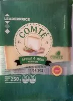 Mängden socker i Comté
