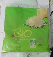 Mängden socker i Emmental râpé Bio