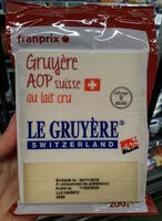 Mängden socker i gruyère suisse AOC