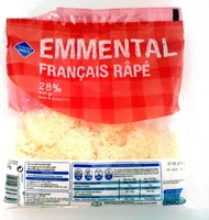 Mängden socker i Emmental Français Râpé (28 % MG)