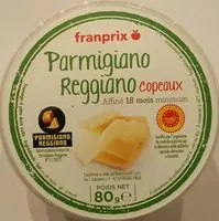 Mängden socker i copeaux parmigiano reggiano AOP 18 mois