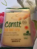 Mängden socker i comte AOP au lait cru