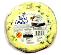 Mängden socker i Fourme d'Ambert AOP