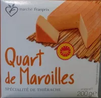 Mängden socker i Quart de Maroilles