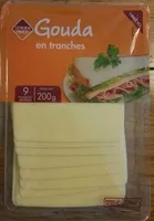 Mängden socker i Gouda en tranches