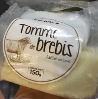 Mängden socker i Tomme de brebis