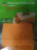 Mängden socker i Mimolette en tranches