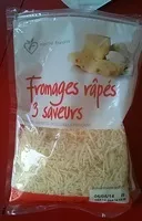 Mängden socker i râpé 3 fromages