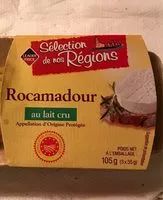 Mängden socker i Rocamadour Chèvre