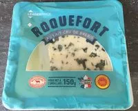 Mängden socker i Roquefort au lait cru de brebis