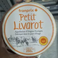 Mängden socker i Petit Livarot AOP (21 %MG)