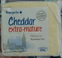 Mängden socker i cheddar extra mâture
