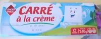 Mängden socker i Carré à la crème (29,5 % MG) 12 Portions