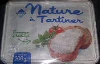 Mängden socker i Fromage nature à Tartiner