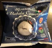 Mängden socker i Mozzarella di bufala campana