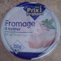Mängden socker i Fromage à tartiner Ail et fines herbes