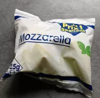 Mängden socker i Mozzarella