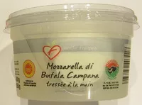 Mängden socker i Mozzarella di Bufala Campana Tressée à la Main