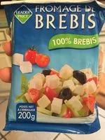 Mängden socker i Fromages de brebis