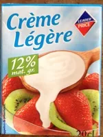 Mängden socker i Crème Légère (12 % MG)