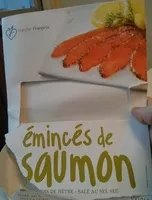 Mängden socker i Émincés de saumon