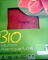 Mängden socker i BIO Saumon Atlantique fumé