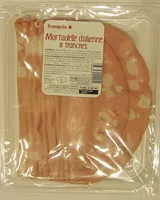 Mängden socker i Mortadelle Italienne (8 tranches)