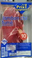 Mängden socker i Jambon cru fumé au bois de hêtre (10 tranches)