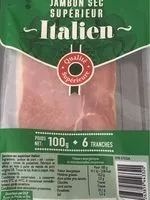 Mängden socker i Jambon Sec Supérieur Italien