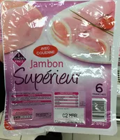 Mängden socker i Jambon supérieur avec couenne