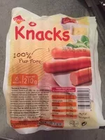 Mängden socker i Knacks