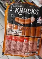 Mängden socker i Knacks