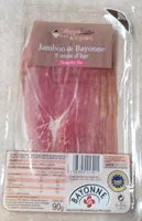 Mängden socker i Jambon de Bayonne