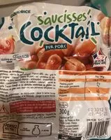 Mängden socker i Saucisses Cocktail