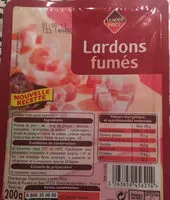 Mängden socker i Lardons fumés