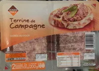 Mängden socker i Terrine de campagne