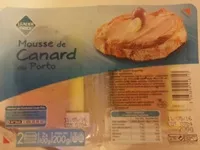 Mängden socker i Mousse de canard au Porto