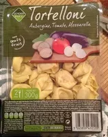 Mängden socker i Tortellini aubergine, tomate, mozarella