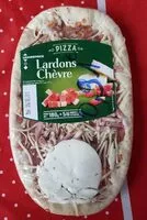 Mängden socker i Pizza lardons chèvre