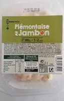 Mängden socker i Piémontaise au jambon