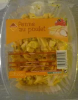 Mängden socker i Penne au poulet