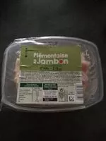 Mängden socker i Piémontaise au jambon