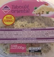 Mängden socker i Taboulé oriental