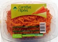 Mängden socker i Carottes râpées