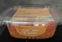 Mängden socker i Carottes râpées