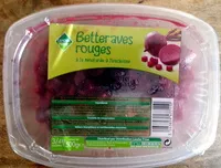 Mängden socker i Betteraves rouges à la moutarde à l'ancienne