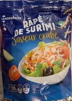 Mängden socker i Rape de surimi