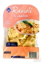 Mängden socker i Ravioli au jambon aux œufs frais