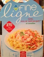Mängden socker i Tortis, Noix de Saint-Jacques* et crevettes
